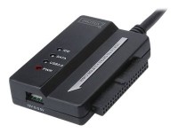 DIGITUS USB3.0 Adapterkabel auf SATA und IDE fuer 6,4cm 2,5Zoll + 8,9cm 3,5Zoll HDD + SSD inkl. Netz