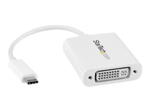 STARTECH.COM USB-C auf DVI Adapter - USB Type-C DVI Konverter für MacBook, Chromebook, Dell XPS oder