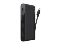 BELKIN 4-Port USB-C Travel Hub (2x USB A, 2x USB C), schwarz
