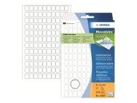 HERMA Vielzwecketiketten weiß  8x12 mm ablösbar 3840 St.