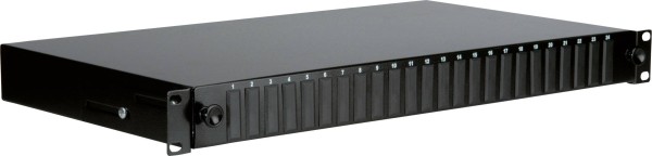 VALUE 19-Spleissbox leer 1 HE 24x SC DX / LC 4-fach ausziehbar