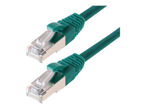 helos Patchkabel SF/UTP, CAT 5e, grün, 7,5 m