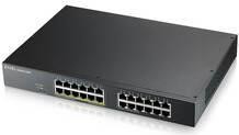 ZyXEL 24-Port GbE+ 130Watt 802.3at Smart Switch NebulaFlex.