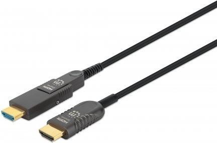 MANHATTAN Aktives HDMI-Glasfaserkabel mit abnehmbarem Stecker