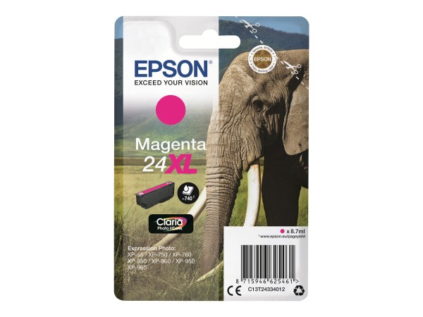 EPSON 24XL XL Magenta Tintenpatrone