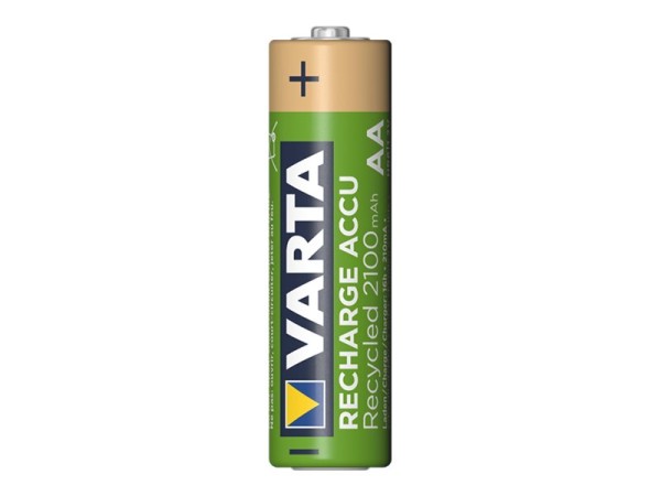 VARTA Akku RECHARGE Recycled AA HR6 2100mAh 2St.