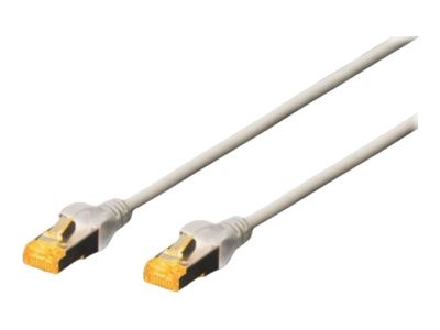 DIGITUS Professional - Patch-Kabel - RJ-45 (M) - RJ-45 - 50 cm - SFTP - CAT 6a - glatt, halogenfrei,