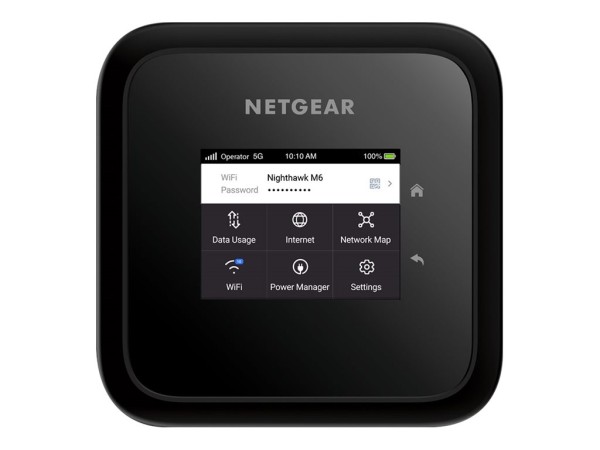 MR6150-100EUS NIGHTHAWK 5G WIFI6 Mobile Router mit bis zu 2.5Gbps 5G Speed. Unterstützt bis zu 32 Ge