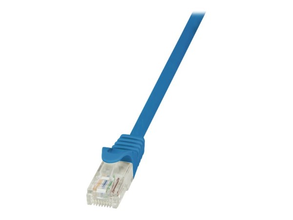 LOGILINK CAT6 U/UTP Patch Cable AWG24 blau 0.50m Econ Line