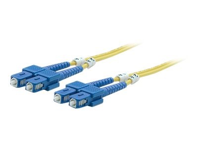 INTELLINET - Patch-Kabel - SC-Einzelmodus (M) - SC-Einzelmodus (M) - 5 m - Glasfaser - 9 / 125 Mikro