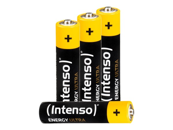 INTENSO Alkaline Batterien Micro AAA 1.5V [4er Pack] (7501414)