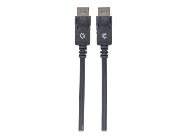 Kabel MANHATTAN DisplayPort-St. > DisplayPort-St. 2,0m [bk]