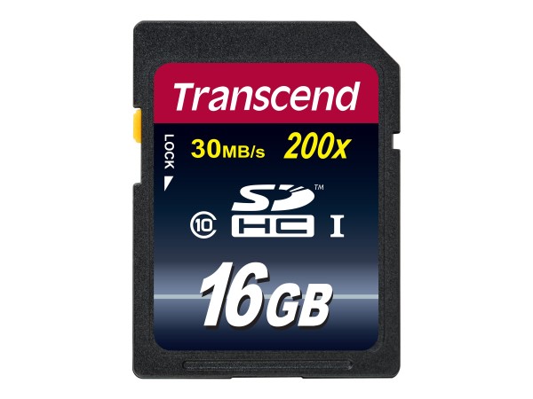 TRANSCEND Speicherkarte SD 16GB SDHC Class 10