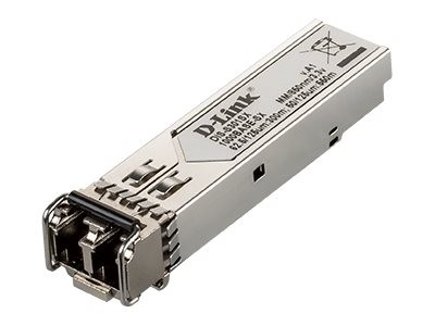 D-LINK Modul / 1000BaseSX Industrial SFP Transceiver, Gigabit Ethernet Multimode Glasfaser (LC-Duple