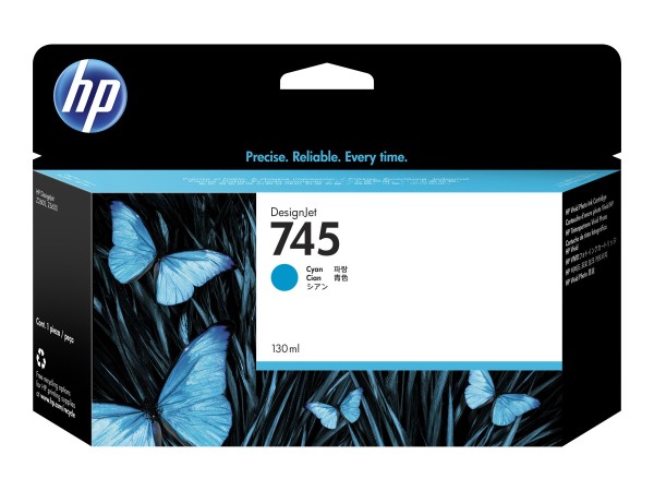 HP 745 Cyan DesignJet Tintenpatrone