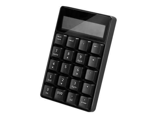 LOGILINK Keypad Bluetooth, mit Taschenrechner, V5.1, schwarz