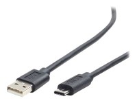 GEMBIRD Kabel / Adapter - USB A - USB C - Männlich/männlich - Gerade - Gerade - Gold (CCP-USB2-AMCM-