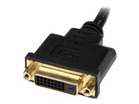 STARTECH.COM HDMI auf DVI Adapter 20cm -  DVI-D (25 pin) (Buchse) zu HDMI (19 pin) (Stecker) - Monit