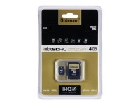 SD microSD-Card SDHC Intenso 4096MB inkl. SD Adapter