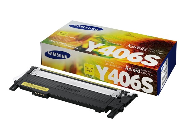 SAMSUNG CLT Y406S Gelb Tonerpatrone (SU462A)