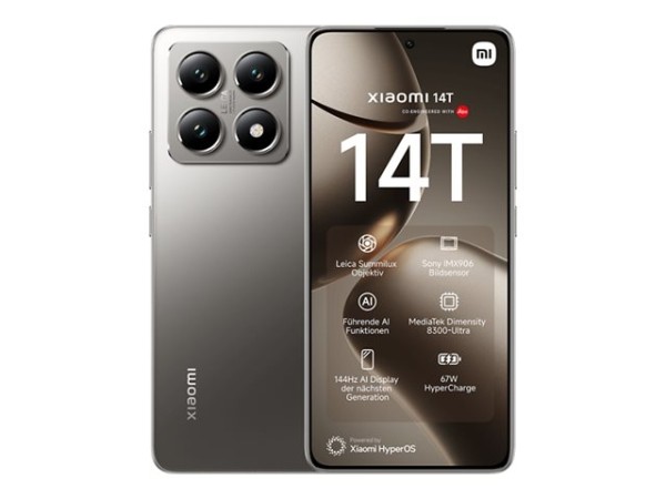 XIAOMI 14T 256GB titan grey