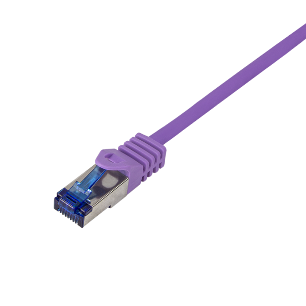 LOGILINK C6A059S RJ45 CAT 6a S/FTP 2 m Violett 1 St.