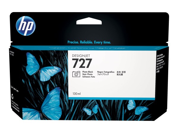 HP 727 Photo Black auf Farbstoffbasis Tintenpatrone