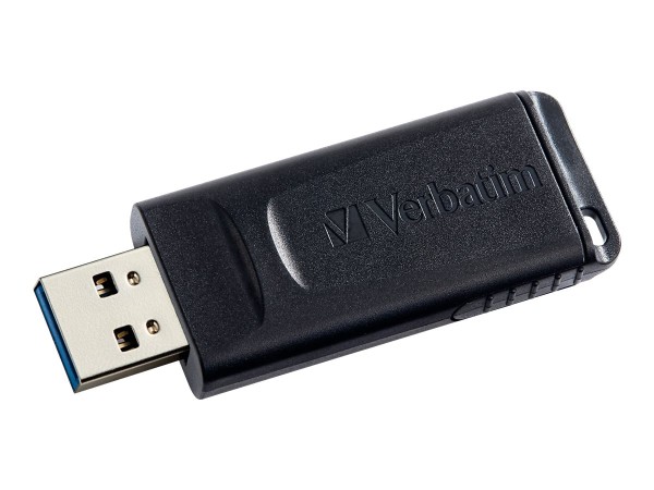 64GB VERBATIM DRIVE SLIDER USB Stick USB2.0 schwarz