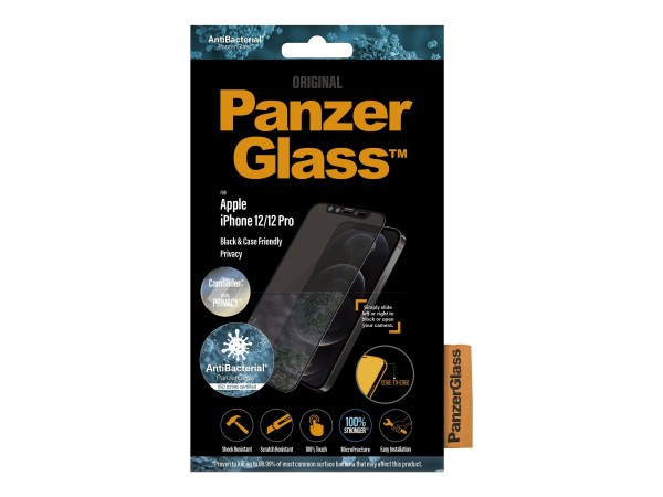 PANZERGLASS E2E iPhone 6.1?CF CamSlider Privacy Antibakteriell