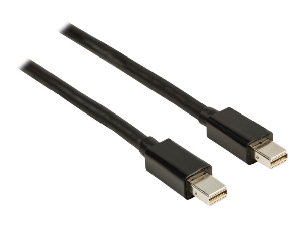 Mini DisplayPort Kabel Mini DisplayPort Stecker - Mini DisplayPort Stecker 3,00 m schwarz - Verwend