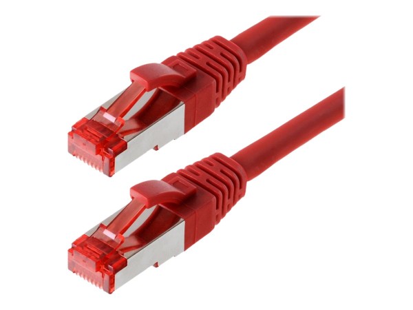 HERWECK helos Patchkabel S/FTP (PIMF) CAT 6 rot 1m