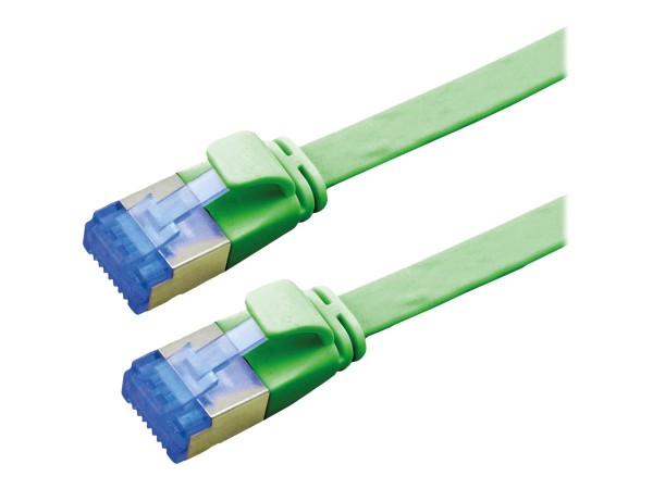 VALUE 21992140 RJ45 Netzwerkkabel, Patchkabel CAT 6a F/UTP 0.50 m Grün 1 St.