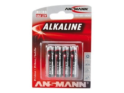 ANSMANN RED AAA Alkaline Batterie Original