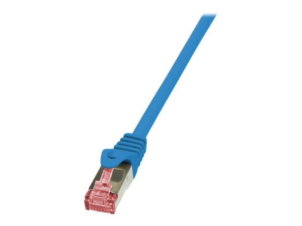 LOGILINK CQ2026S S/FTP Patchkabel Kat.6 PrimeLine blau - 0,50m