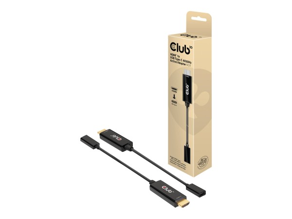 CLUB3D Adapter HDMI 2.0 > USB-C 4K@60Hz aktiv St/Bu retail