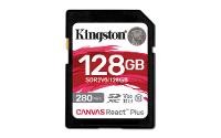 KINGSTON Canvas React Plus SDXC UHS-II 280R/100W U3 V60 for Full HD/4K 128GB
