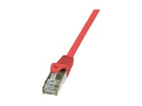 LOGILINK CAT5e F/UTP Patchkabel  AWG26 rot  5,00m