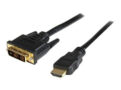 STARTECH.COM 50cm HDMI auf DVI-D Kabel - Stecker/Stecker - HDMI/DVI Adapterkabel / Adapter Kabel - S