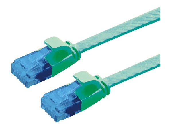 VALUE 21992042 RJ45 Netzwerkkabel, Patchkabel CAT 6a U/UTP 2.00 m Grün 1 St.