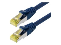 helos Patchkabel S/FTP (PIMF) CAT 6a blau 15m