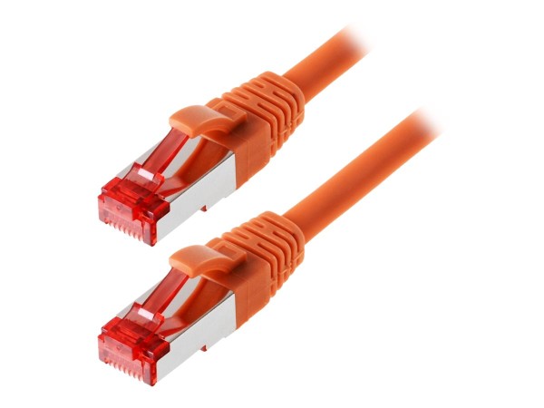 helos Patchkabel S/FTP (PIMF) CAT 6 orange 20m