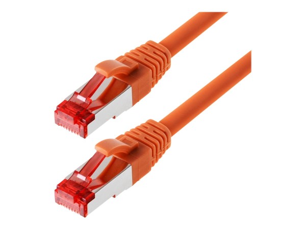 helos Patchkabel S/FTP (PIMF) CAT 6 orange 2m