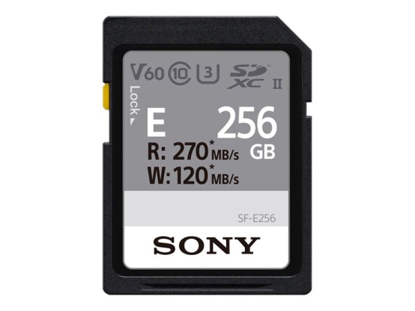 SONY SDXC E Series 256GB
