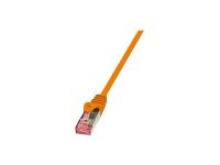 LOGILINK CQ2048S S/FTP Patchkabel Kat.6 PrimeLine orange -   1,50m