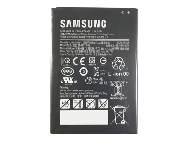SAMSUNG EB-BT575BBE - Batterie - Li-Ion - 5050 mAh - 19.44 Wh - für Galaxy Tab Active 3