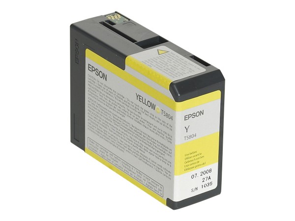 EPSON T5804 Gelb Tintenpatrone