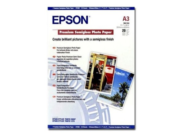 Papier A3 20Bl. Stylus Pro 7500/9500 Premium Semigloss Photo