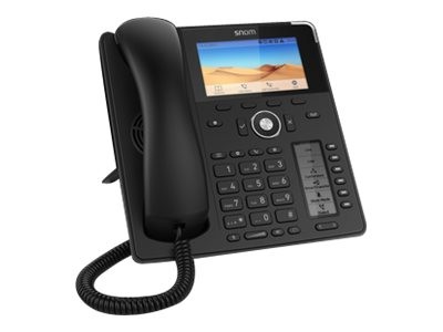 SNOM TECHNOLOGY D785 VoIP Desk Telefon, schwarz