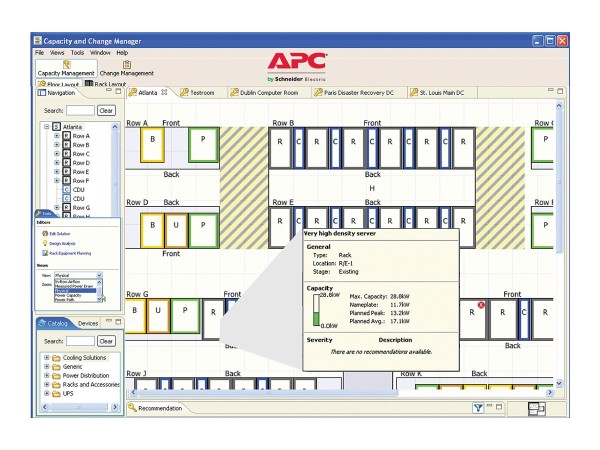 APC Data Center Operation Floor Catalog Creation