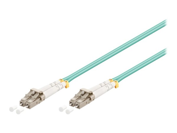 Goobay Patchkabel LWL LC-LC 10m duplex OM3 Aqua 95755